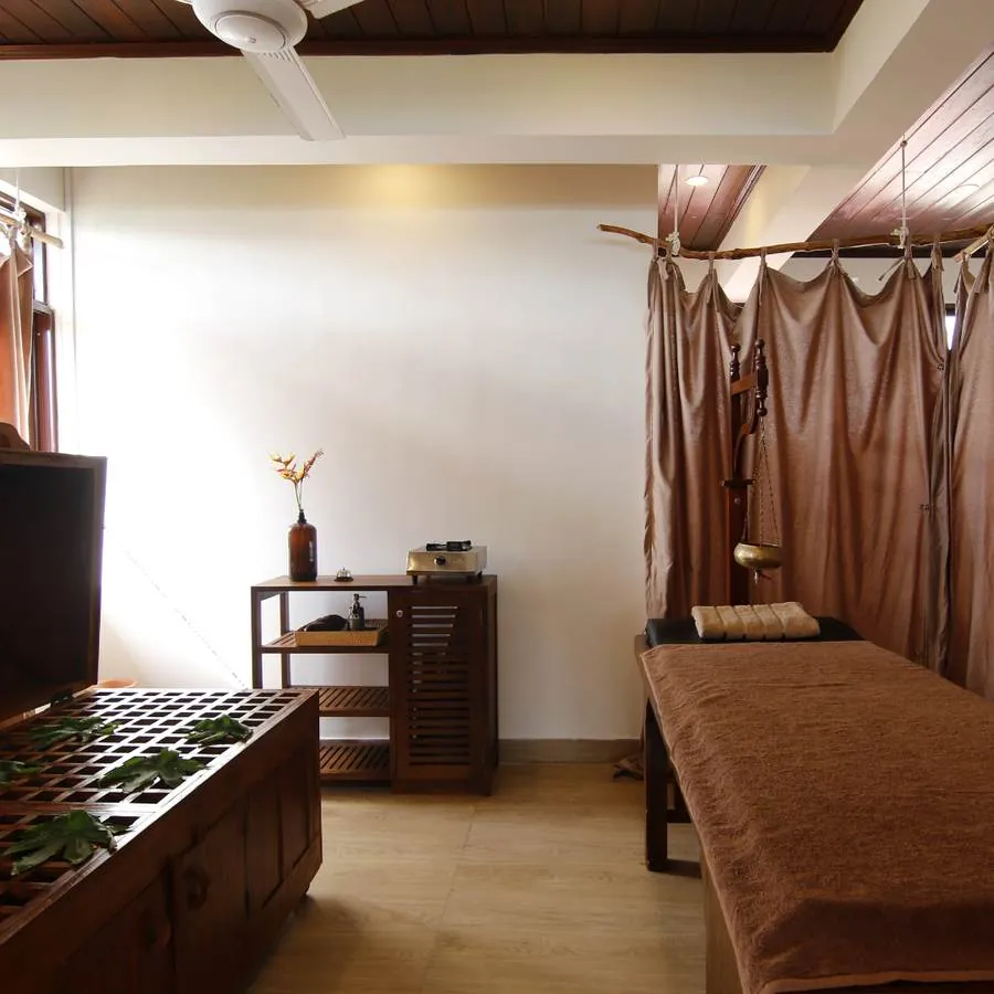 Treatment room at Praanadha Ayurveda Wellness